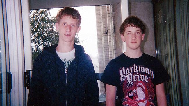 Ben Houlton and brother Jason Houlton before they took their own lives.