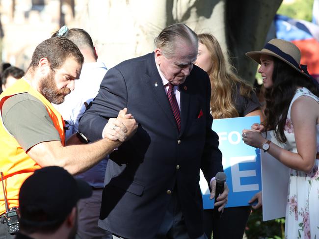 Rev Nile was a vocal critic of legislation to decriminalise abortion in NSW. Picture: David Swift