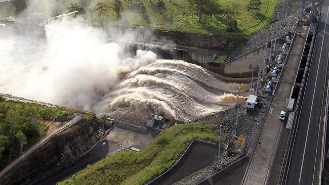 Wivenhoe Dam, January 2011