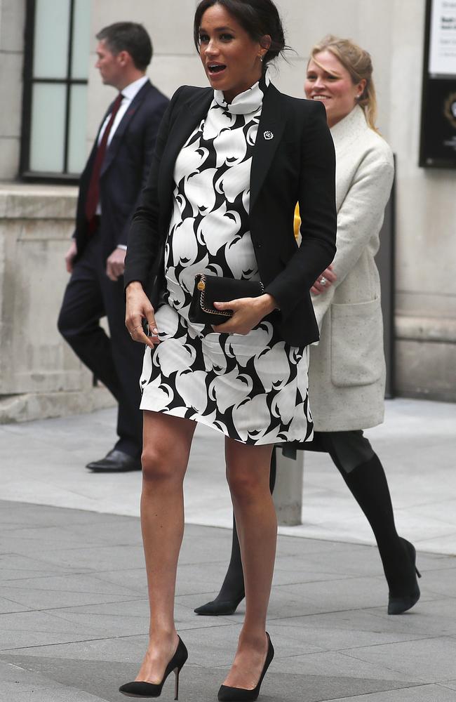 Meghan is understood to want a more private birth near her home in Windsor, and will rely on ‘New Age’ birthing techniques. Picture: AP Photo/Frank Augstein, File 