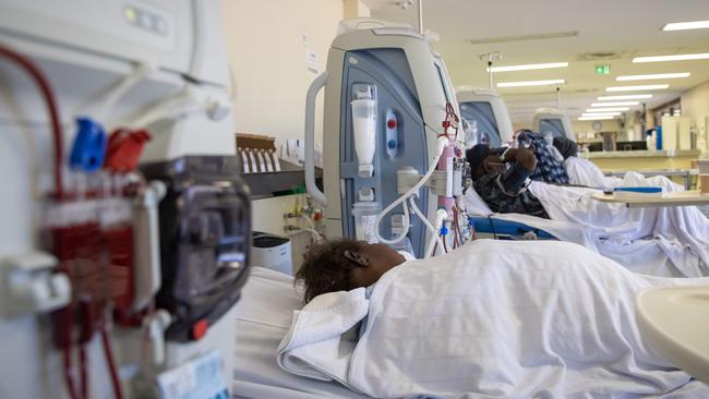 The Flynn Drive Renal Dialysis Clinic at Alice Springs. Picture: Liam Mendes / The Australian