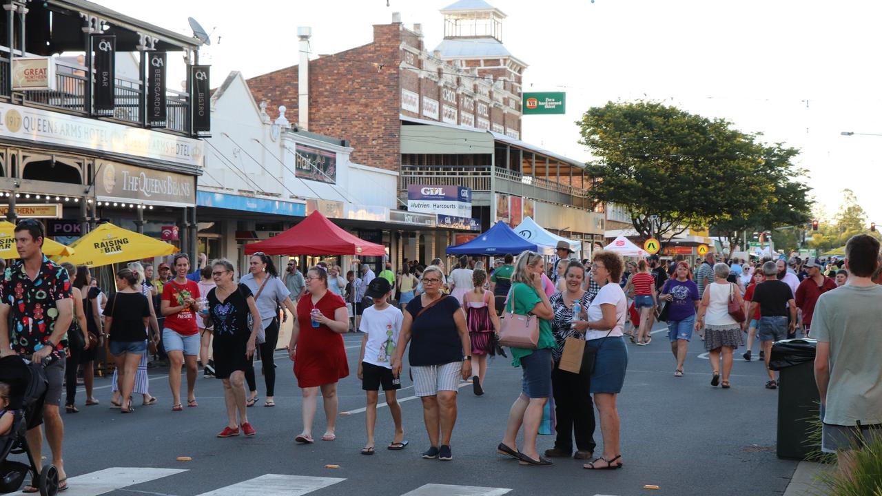 A great turnout at last year's Maranoa Christmas Street Party.