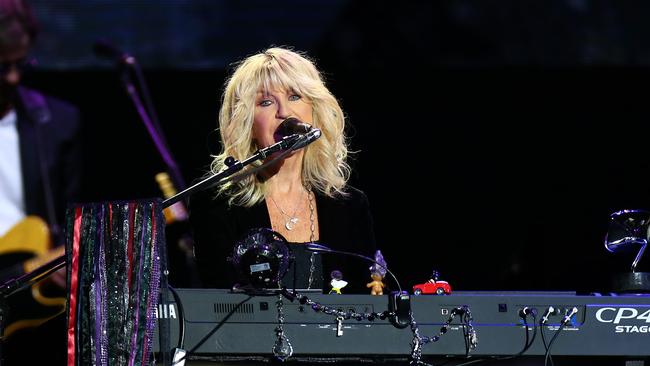 McVie onstage in Australia in 2019. Picture: AAP/David Clark