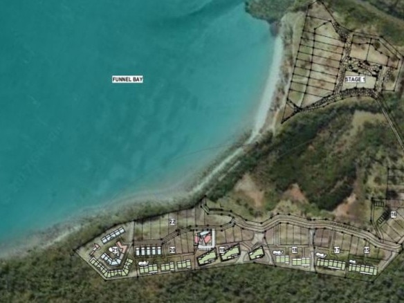 Approval for a huge development at Funnel Bay has been given an 18-month extension. Photo: Whitsunday Regional Council