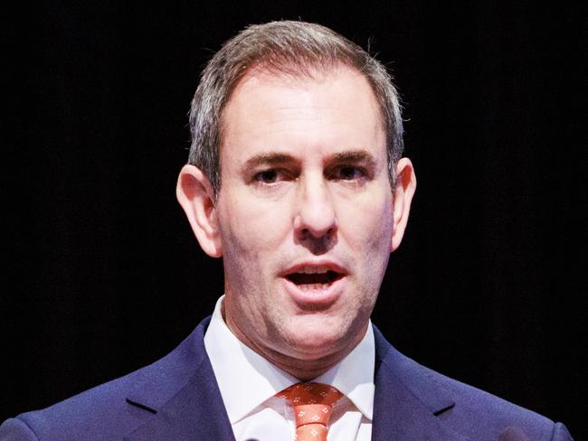 21/11/2023  Treasurer Jim Chalmers during the ASIC annual forum at the Sofitel in Melbourne. Aaron Francis / The Australian