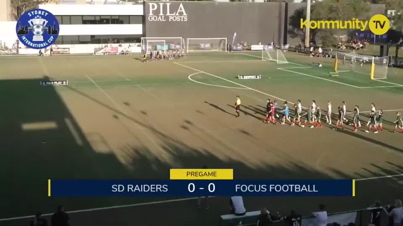 Replay: SD Raiders v Focus Football Development (U11/12 G Cup semi-final) — Sydney International Cup Day 3