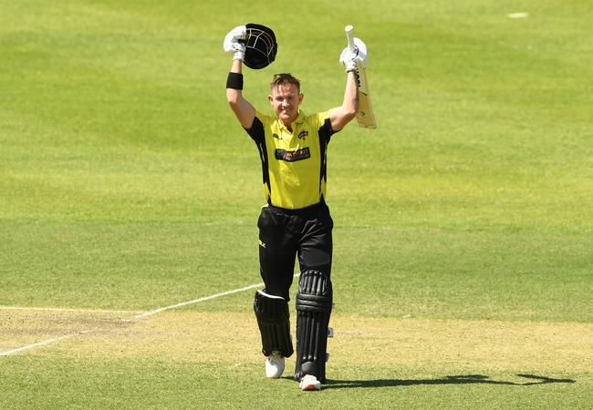 D'Arcy Short scored a record-breaking 257 against Queensland.