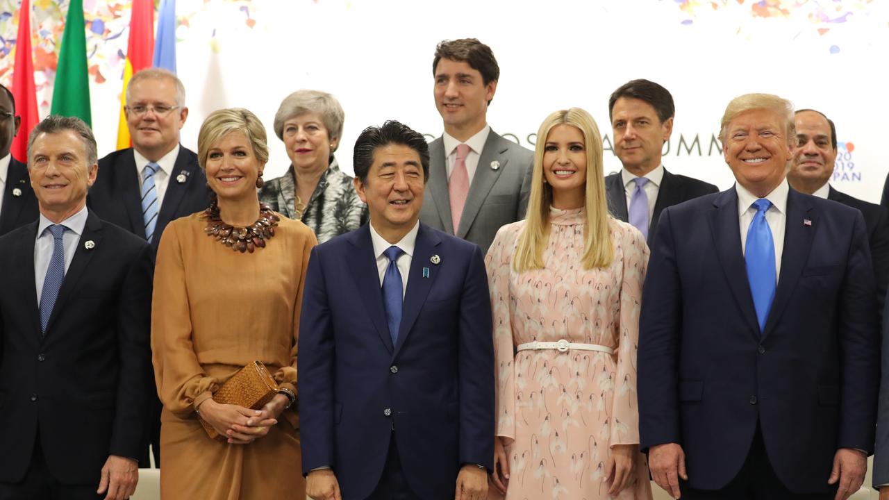 Ivanka Trump attendance at international events like the G20 summit in Japan 2019 is a clue she might be planning a political career of her own. Picture: Adam Taylor