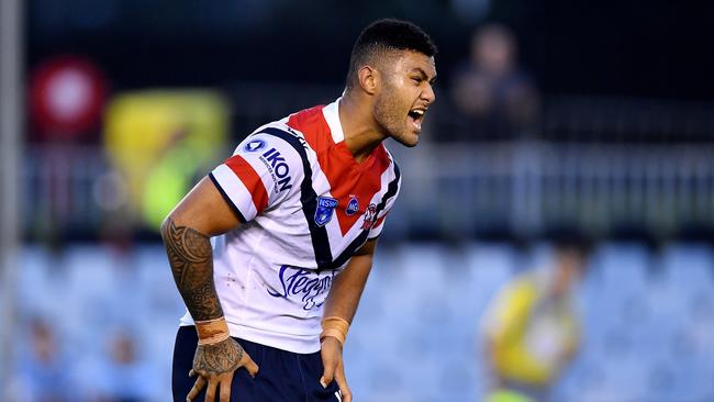 Be afrid: Rising star Daniel Fifita cuts an imposing figure. Picture: Gregg Porteous/NRL Photos