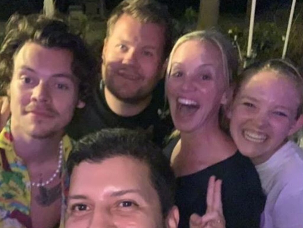 Styles, Jorden and fans. Picture: Facebook