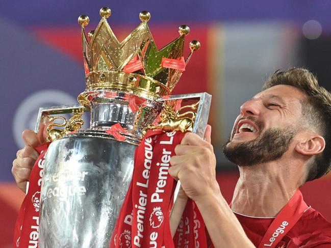 Liverpool's English midfielder Adam Lallana is on the move.