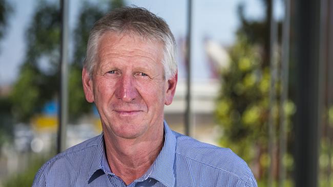 Wagners chairman Denis Wagner at Wellcamp Airport.