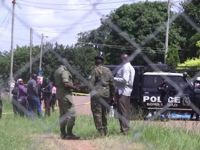 Two suspected Uganda rebels killed in Kampala blast, officials say