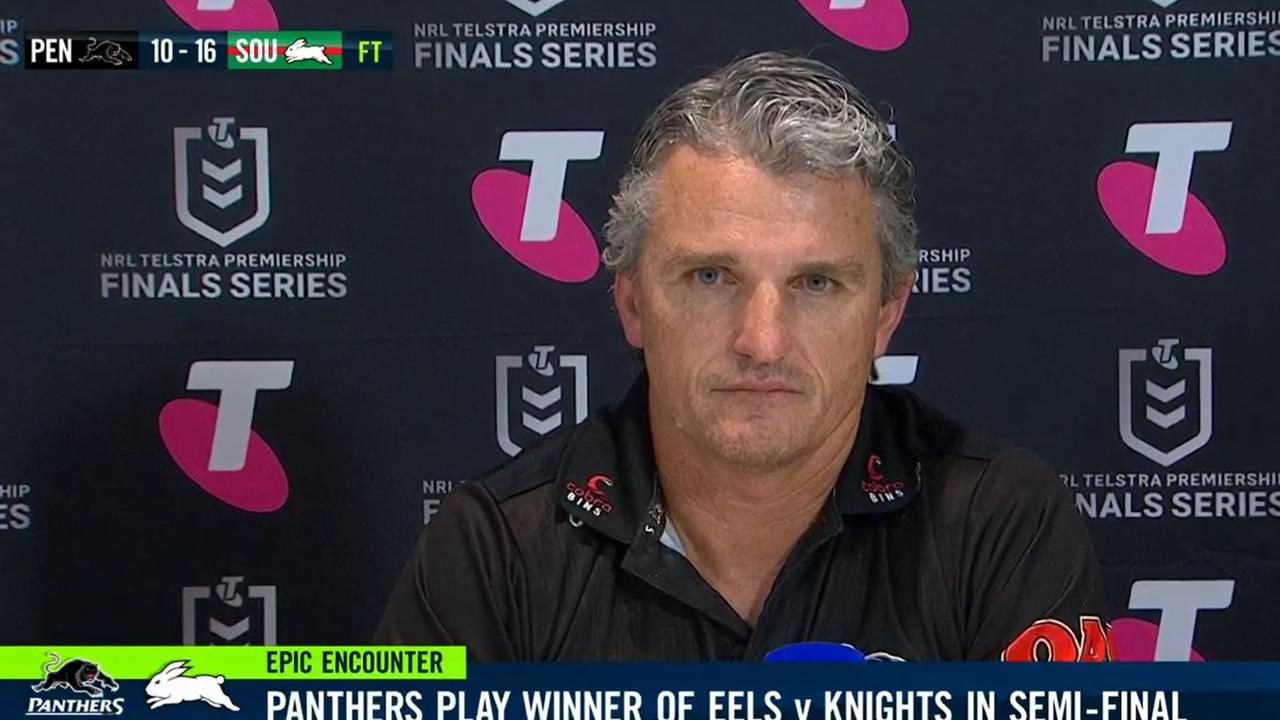 Ivan Cleary was not happy in the press conference.