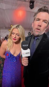 Colin From Accounts couple Patrick Brammall and Harriet Dyer at the AACTA awards