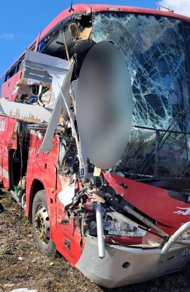 The bus driver survived the devastating crash. Picture: Supplied