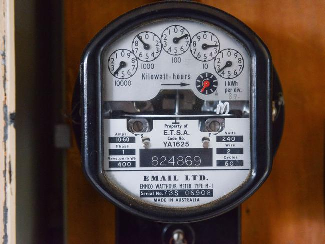 ADELAIDE, AUSTRALIA - NewsWire Photos JUNE 3, 2022: Generic power and gas images. Electricity meter. PHOTO: NCA NewsWire / Brenton Edwards