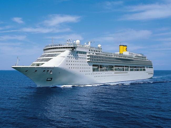 The Costa Victoria cruise ship. Picture: Costa Cruises