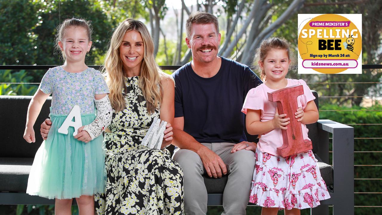 Candice And David Warner Back The Kids News Prime Minister’s Spelling 