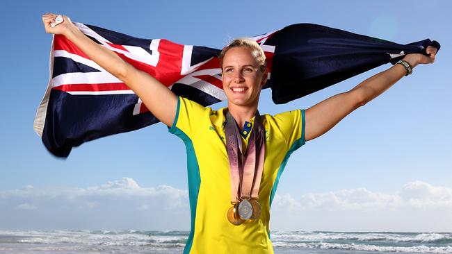 Bronte Campbell set the bar high at the Commonwealth Games. Picture: Adam Head