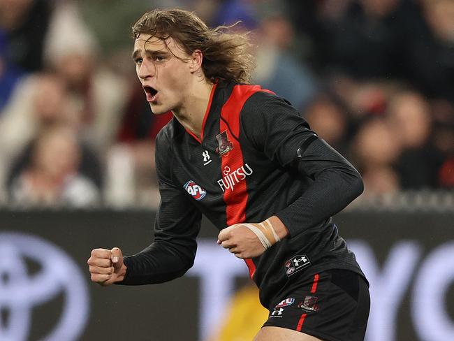 The Bombers hit back through the likes of young gun Harrison Jones. Picture: Getty Images