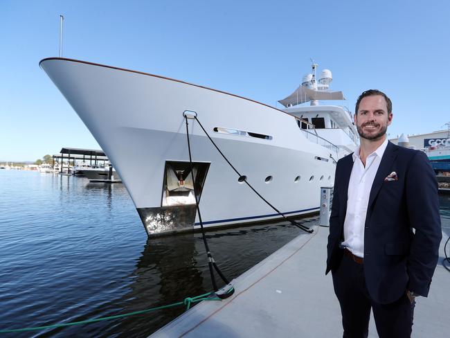 Your business profile for Saturday business pages. Bray Management has recently rebranded as Northrop & Johnson Australia. Its charter fleet under management has expanded from two to 12 superyachts, making it the largest in the country. Photo of Director Cameron Bray on board one of the yachts under management at Gold Coast City Marina.Photo by Richard Gosling