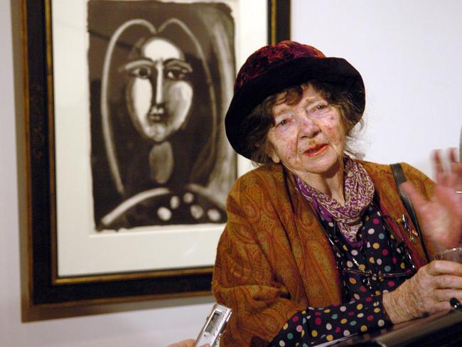 The late Margaret Olley donated artworks worth in the many millions of dollars so that all can enjoy them. Picture: News Corp