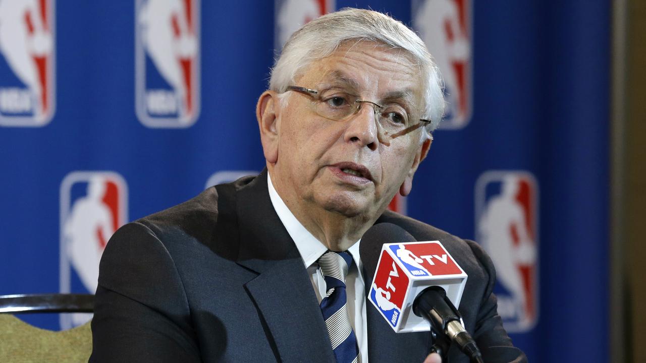 Former NBA commissioner David Stern has died. (AP Photo/Tony Gutierrez, File)