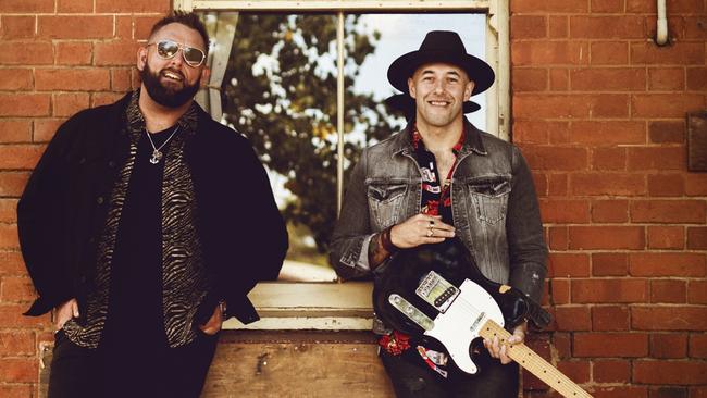 The Wolfe Brothers’ new single No Brakes hit number one. Picture: EM JENSEN