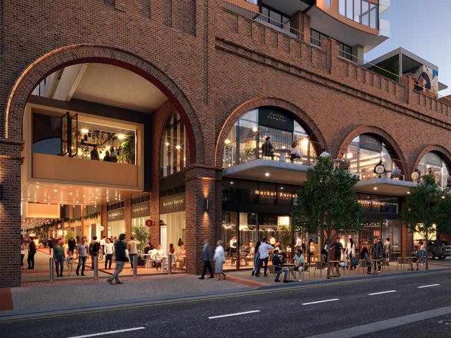 Artist's impression of Market Square development. Picture: Supplied by ICD Property