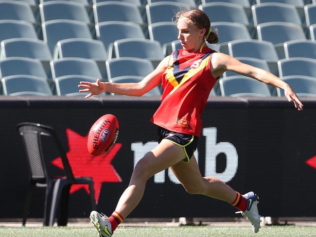 Shineah Goody was a star junior. Picture: Sarah Reed/AFL Photos via Getty Images