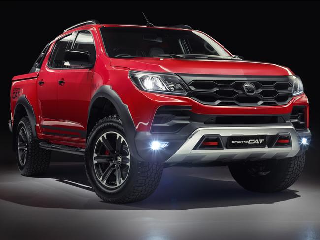 Photos of the 2017 Holden Colorado Sports Cat