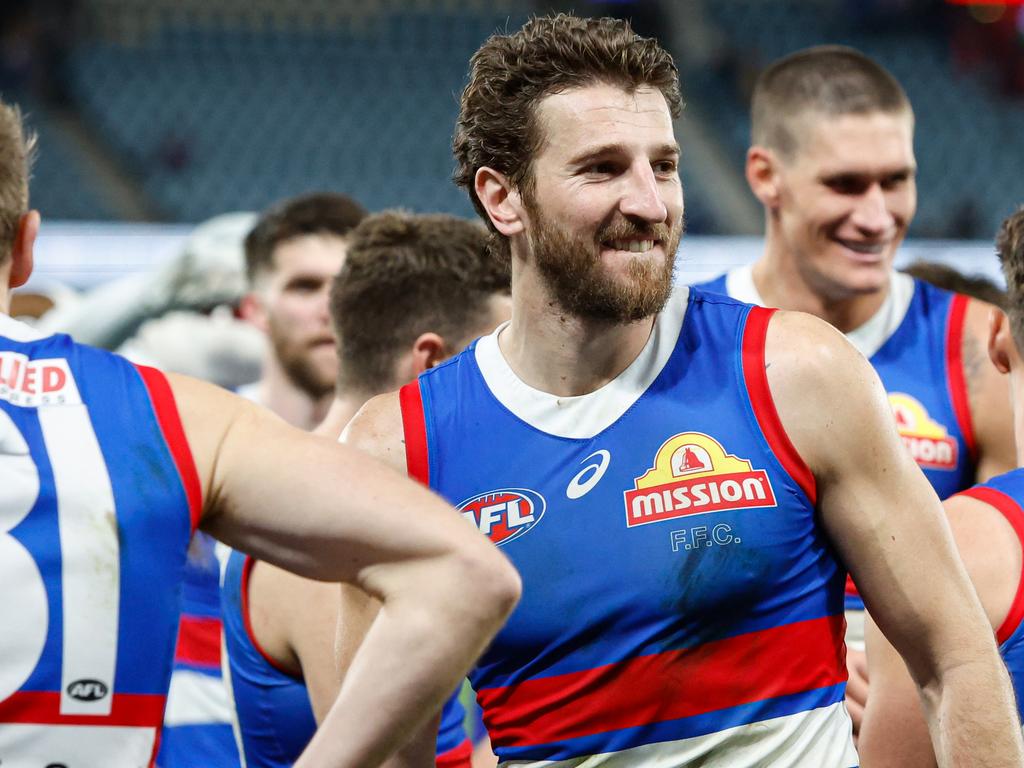 Marcus Bontempelli is set to take on North Melbourne this week. Picture: Getty Images