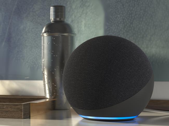 ALexa smart speaker laser, charcoal