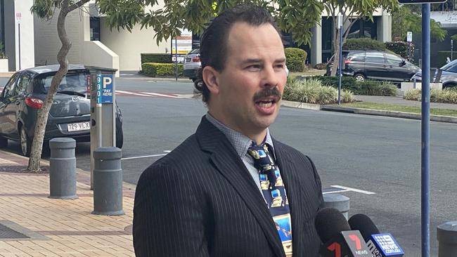 Mr Martin had applied to hold a protest against the coronavirus restrictions with his group Reset Parliament Australia in Surfers Paradise on Sunday.