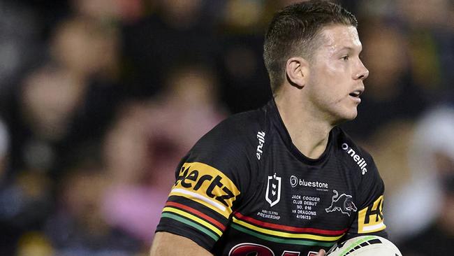 Jack Cogger has been handed the halfback role in Nathan Cleary’s absence. Picture: Getty Images.