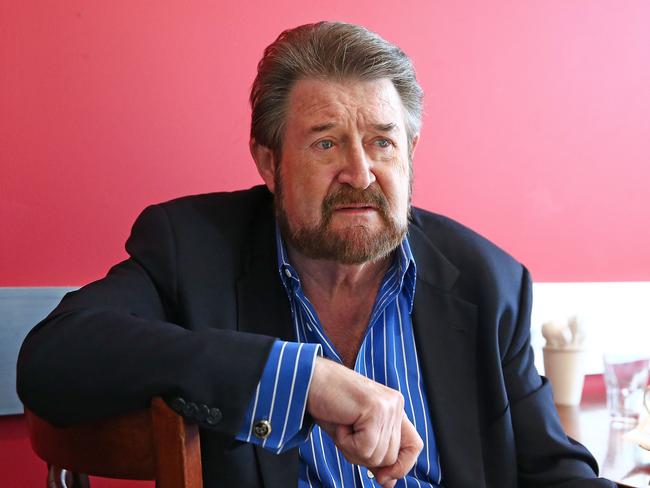 MELBOURNE, AUSTRALIA - JUNE 03: Derryn Hinch of Derryn Hinch's Justice Party looks on as he campaigns on June 3, 2016 in Melbourne, Australia. The broadcaster turned politician has formed his own party - The Justice Party - and is campaigning for a Senate seat in Victoria. (Photo by Scott Barbour/Getty Images)