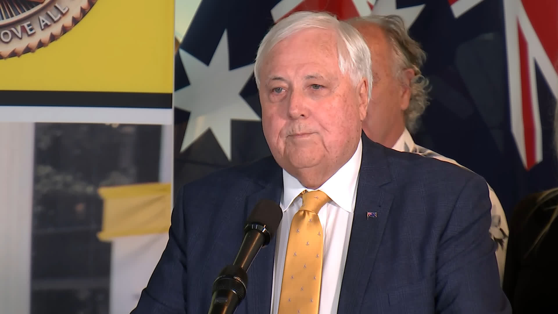 Clive Palmer announces ‘Trumpet of Patriots’ political party