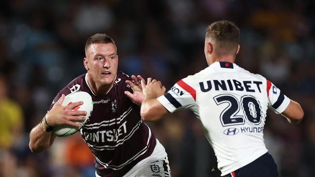 The Rabbitohs are poised to land Sea Eagles forward Sean Keppie, after the Manly enforcer was granted permission to negotiate with rival clubs. Picture: Getty Images