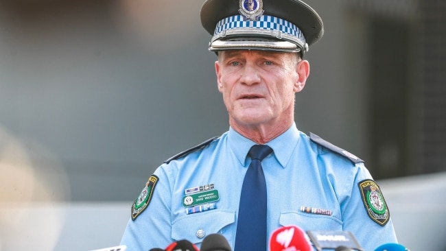 Acting Assistant Police Commissioner David Waddell said his responding officers and other emergency personnel had been left traumatised. Picture: Roni Bintang/Getty Images