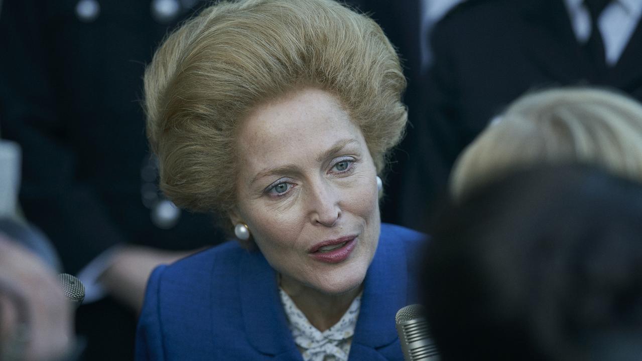 Gillian Anderson’s portrayal of Margaret Thatcher in season 4 of The Crown has been praised by fans. Picture: Netflix.