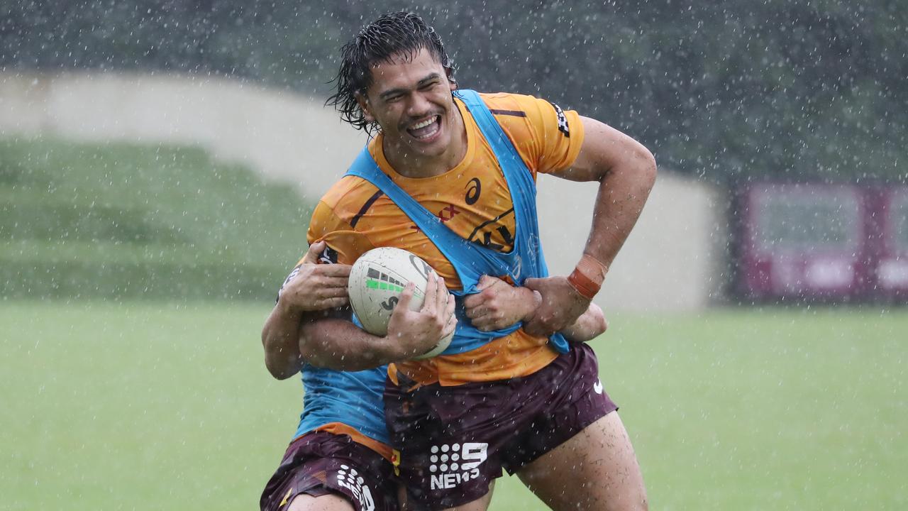 Brendan Piakura has been targeted by the Bulldogs and Titans. Picture: Annette Dew