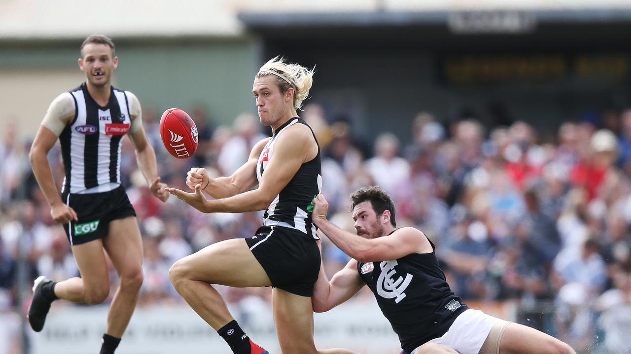 Darcy Moore has completed a brilliant pre-season campaign. Picture: Getty Images 