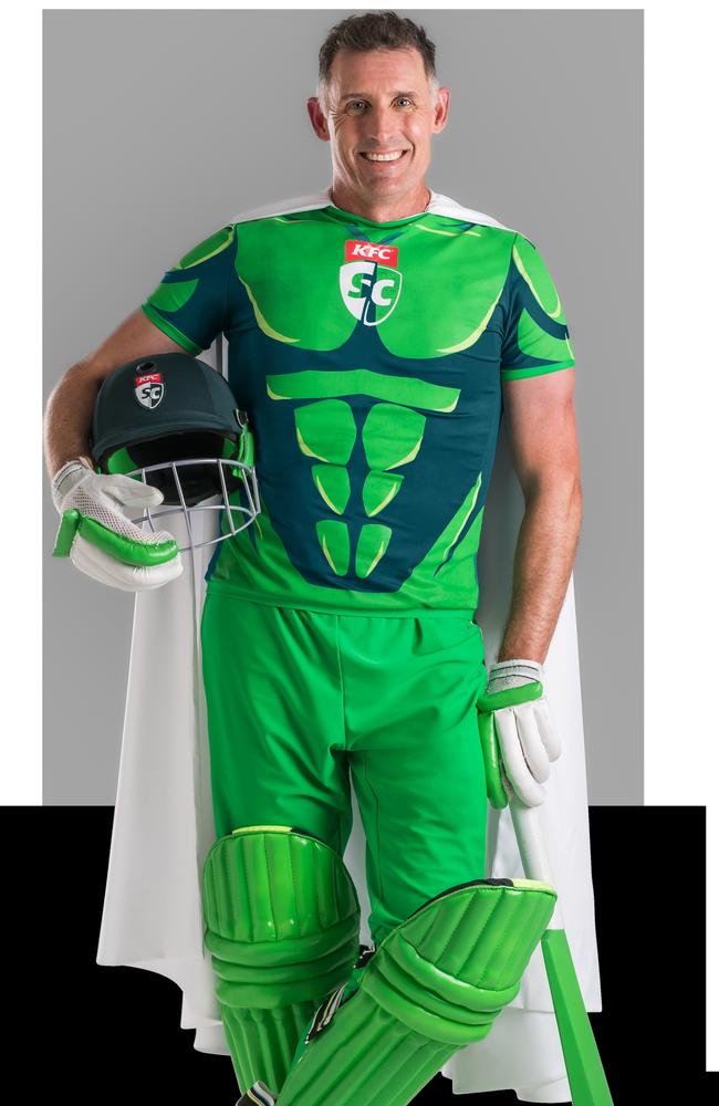 Mike Hussey has been named the new KFC SuperCoach BBL Ambassador. Picture: Corey Wright.