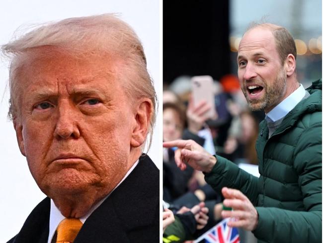 Donald Trump and Prince William.