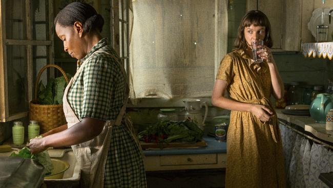 Mudbound is Carey Mulligan’s first film in two years. (Steve Dietl/Netflix via AP)
