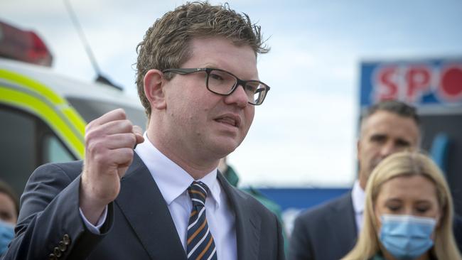 Health Minister Chris Picton said people were left with no other option but to get hospital-level care due to issues accessing GPs. Picture: NCA NewsWire / Picture Emma Brasier