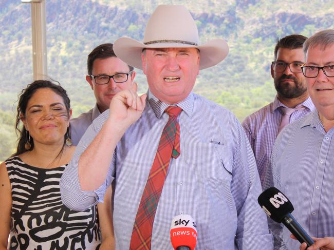 Barnaby Joyce has been ousted as Nationals leader. Picture: Lee Robinson.