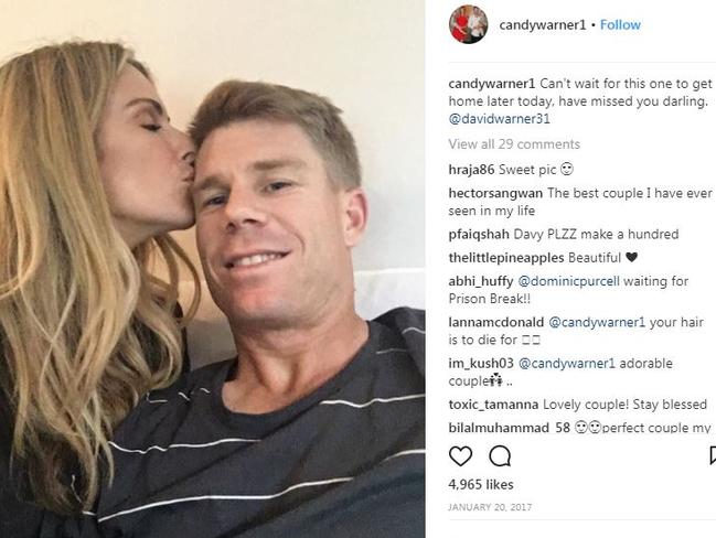 The honeymoon never really ended for these two. Picture: Instagram