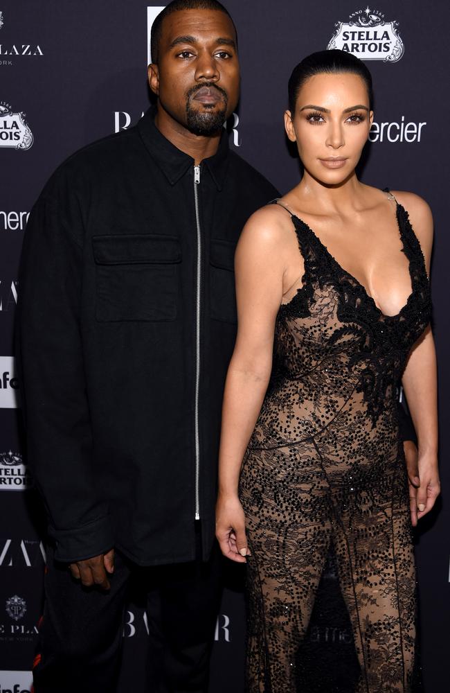 Kardashian wore provocative outfits during her seven-year marriage to West. Picture: Dimitrios Kambouris/Getty Images